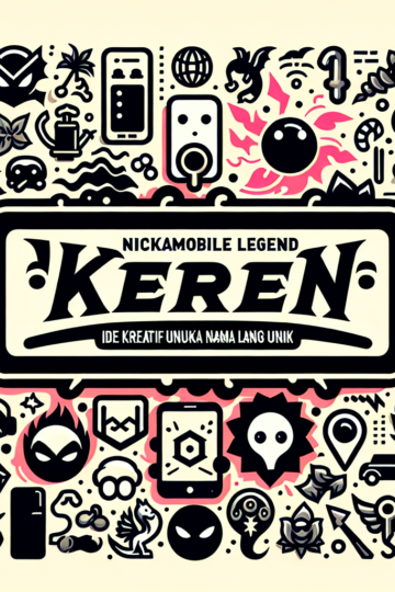 Nickname Mobile Legend Keren: Ide Kreatif untuk Nama In-Game yang Unik