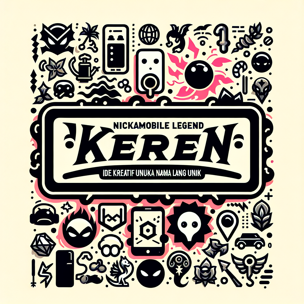 Nickname Mobile Legend Keren: Ide Kreatif untuk Nama In-Game yang Unik