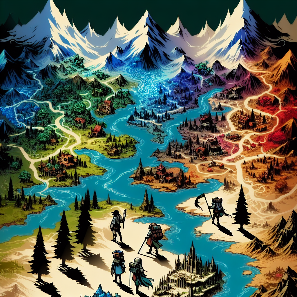 Exploring Teyvat: A Comprehensive Guide to Genshin Impact's Map